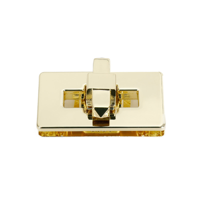 핸드백 지갑 지갑을 위한 밝은 금 핸드백 강선전도 자물쇠 금속 자물쇠